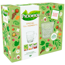 Pickwick giftpack met glas